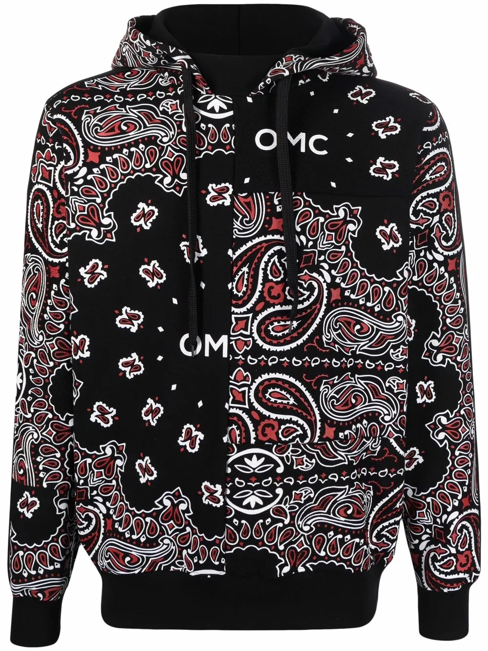 

Omc hoodie con estampado de bandana - Negro