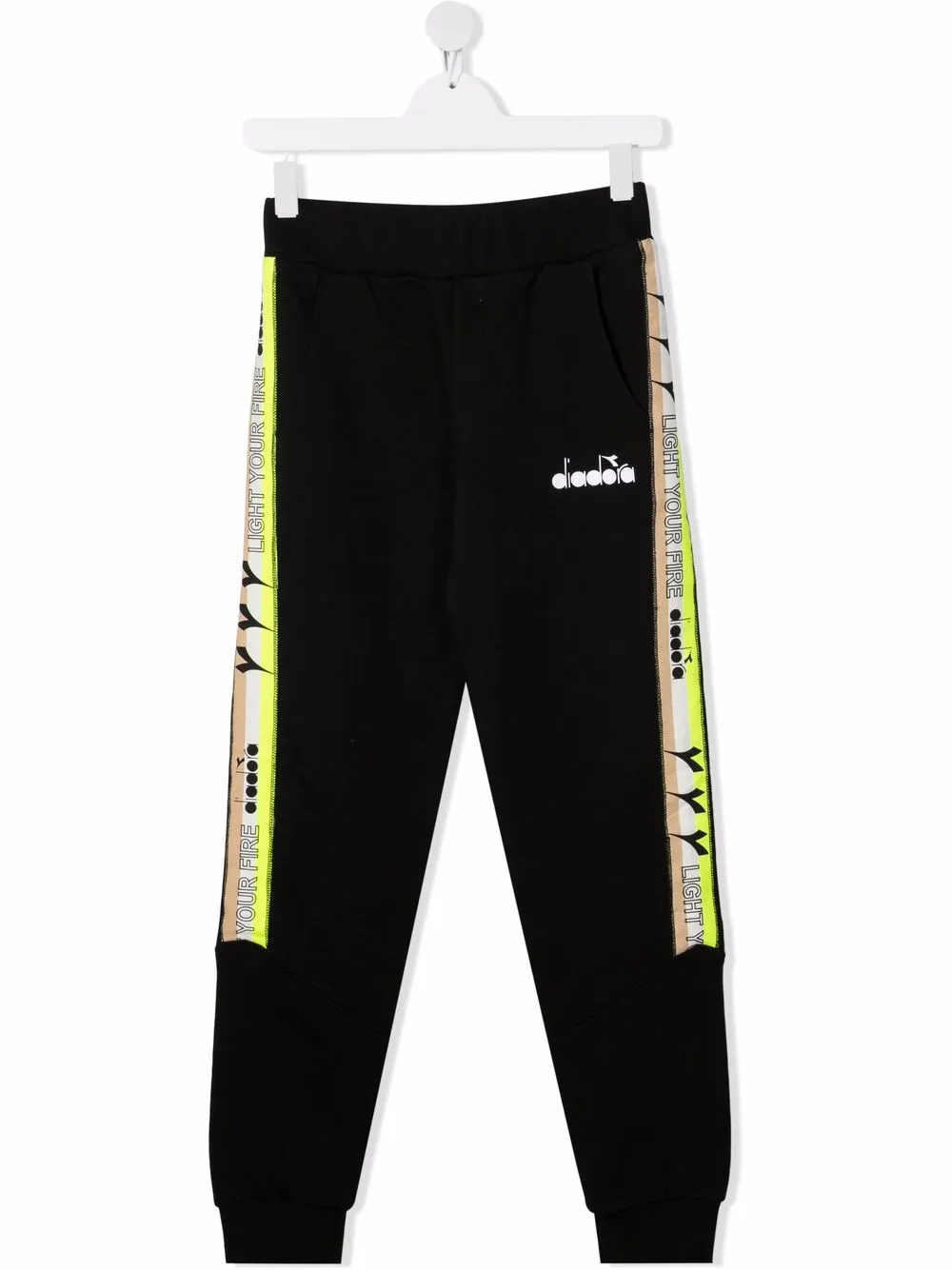 Diadora Junior брюки с логотипом на лампасах