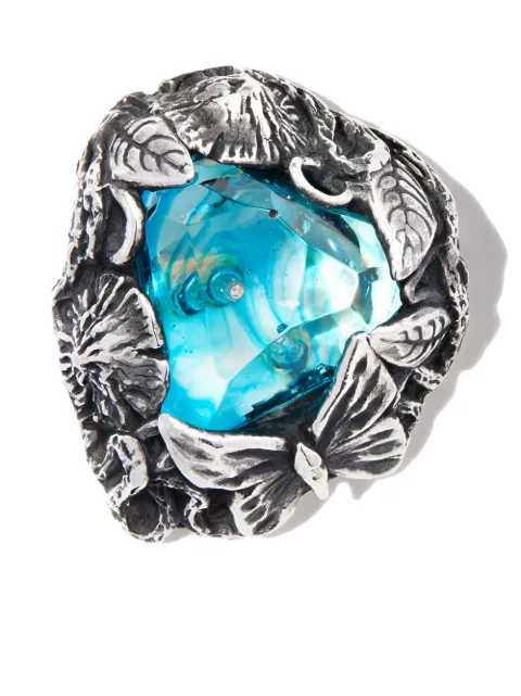 Lyly Erlandsson crystal-embellished stud earring