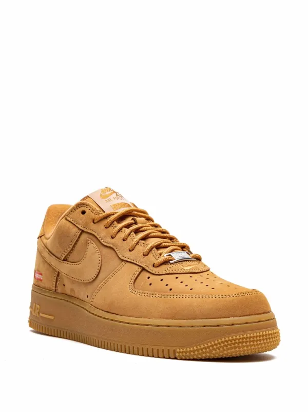 Supreme × Nike Air Force 1 LowFlax/Wheat