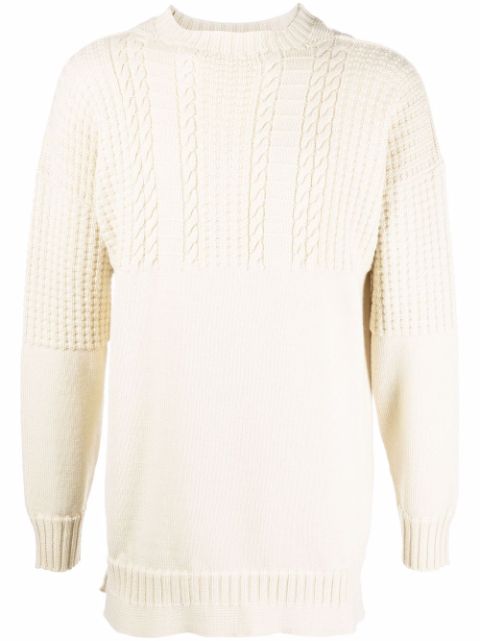 Maison Margiela knitted wool jumper Men