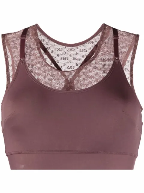 ERES Prana sheer-panelled sports bra