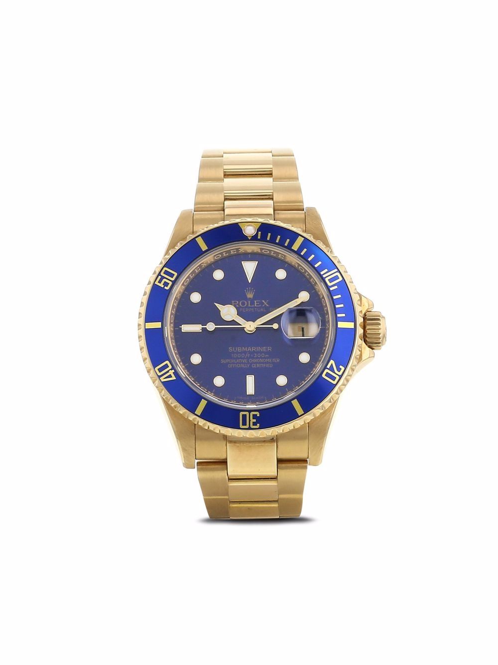 фото Rolex наручные часы submariner date pre-owned 40 мм 2006-го года