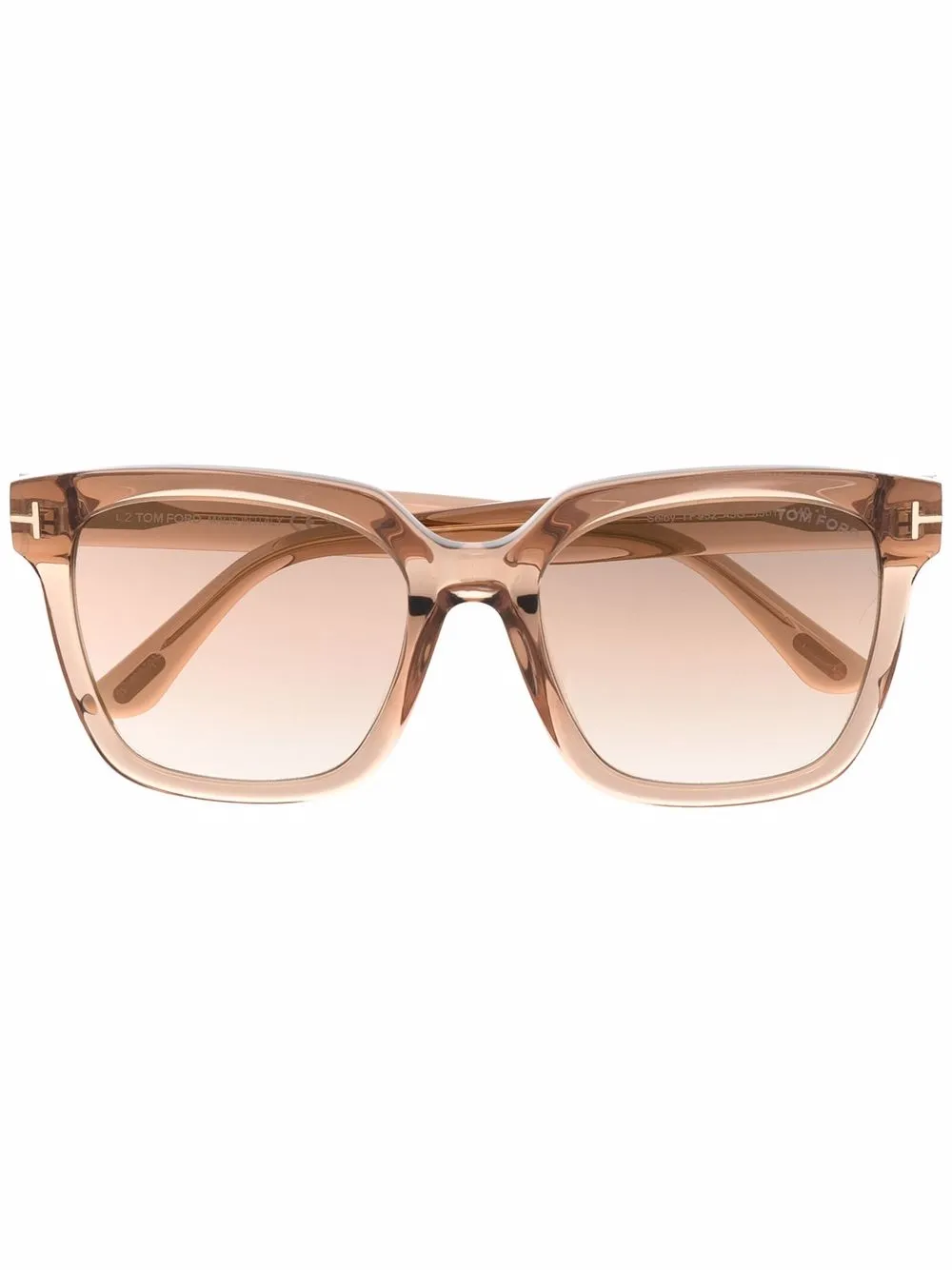 

TOM FORD Eyewear Selby square-frame sunglasses - Brown