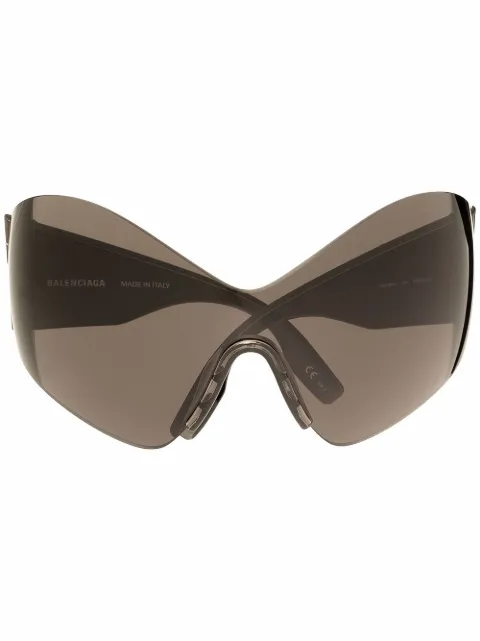 Balenciaga Eyewear Ski Cat oversized-frame sunglasses