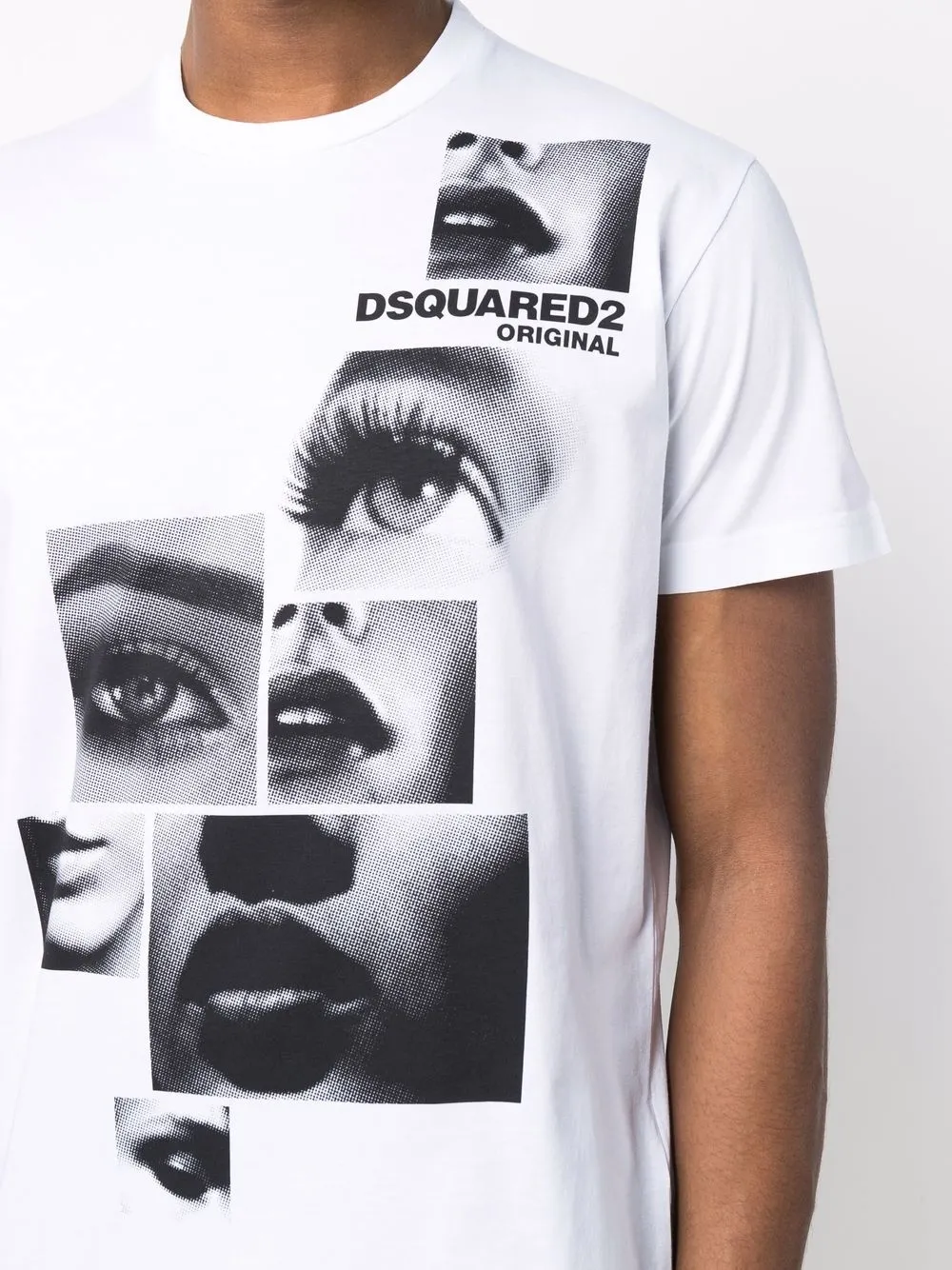 фото Dsquared2 футболка с фотопринтом