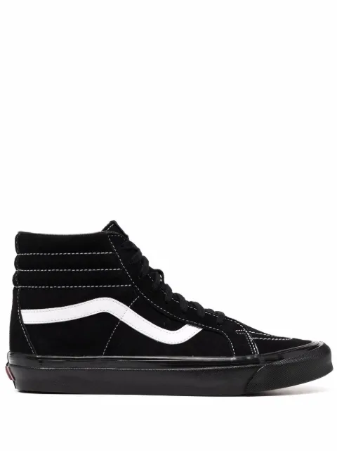 Vans Sk8-Hi suede panelled sneakers 