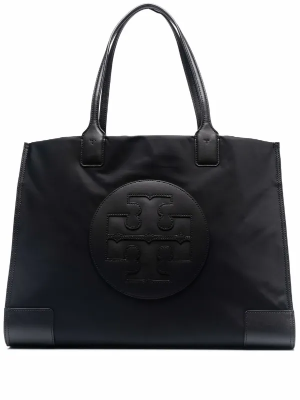 tory burch ella leather tote