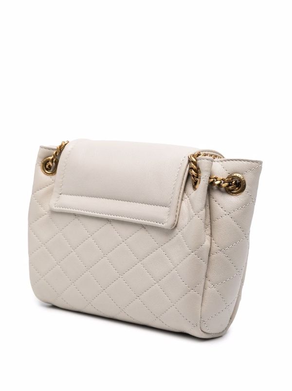 Saint Laurent diamond-quilted YSL Crossbody Bag - Farfetch