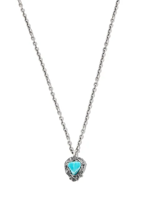 Lyly Erlandsson crystal-embellished charm necklace