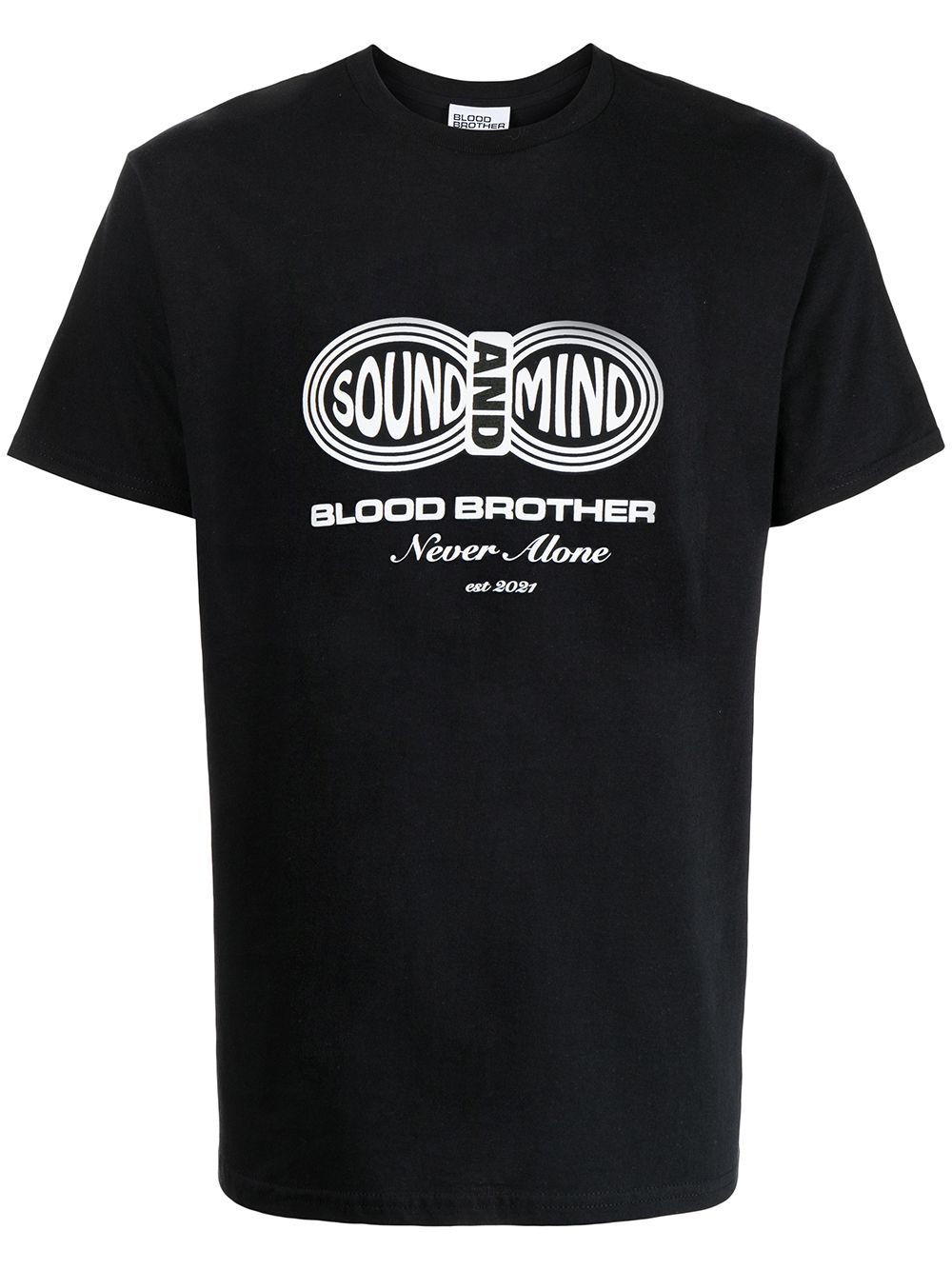 

Blood Brother playera Sound & Mind - Negro