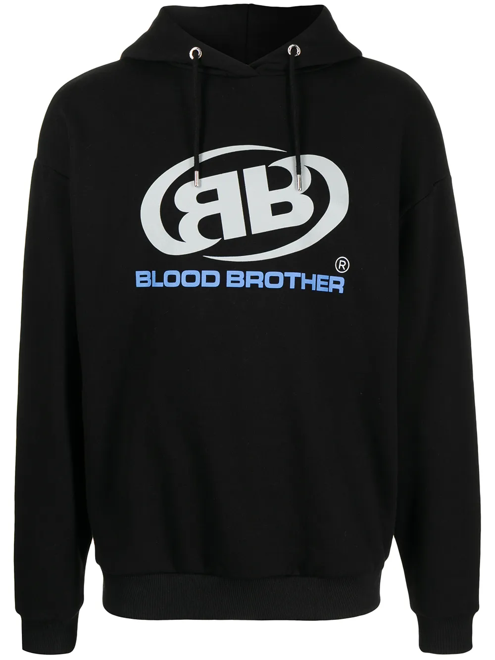 

Blood Brother hoodie con logo estampado - Negro