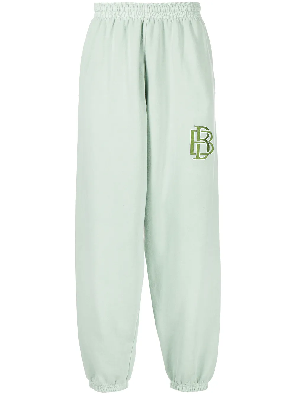 

Blood Brother Wraith logo-embroidered track pants - Green