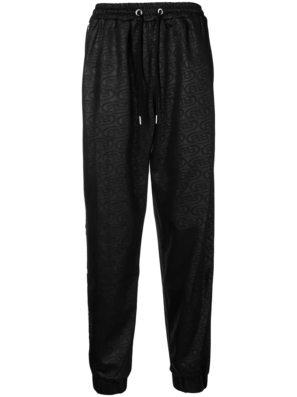 

Blood Brother embossed-monogram joggers - Black