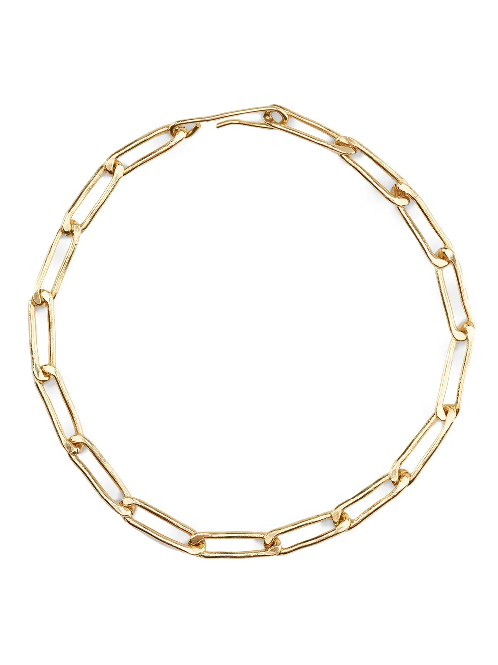 

Laura Lombardi collar de cadena Adriana bañado en oro amarillo de 14kt - Dorado