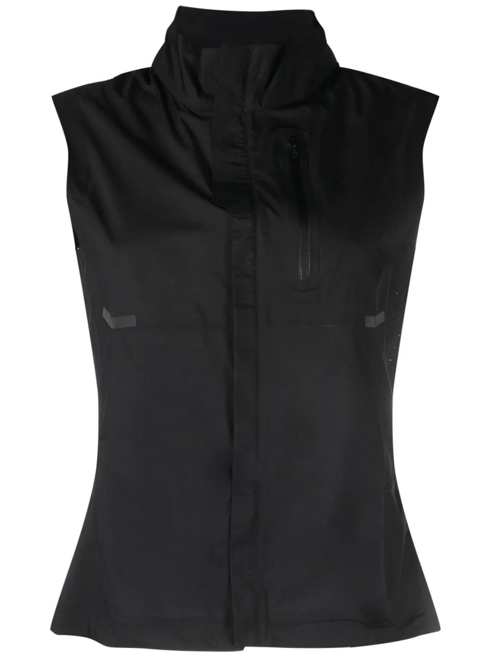 

On Running panelled zip-pocket sports jacket - Black