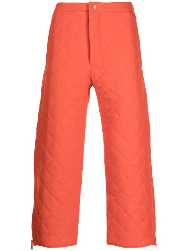 Eckhaus Latta Sleeping Quilted Crop 