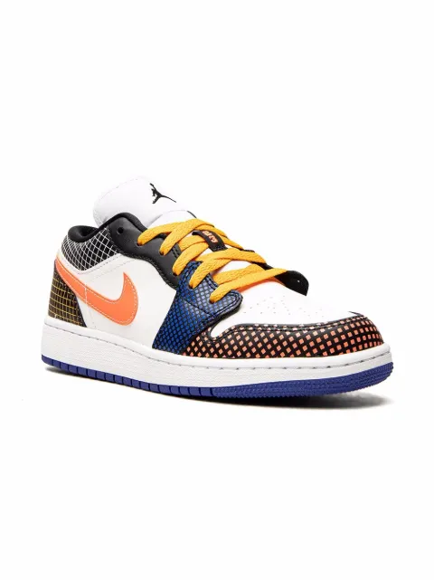 Jordan Kids Air Jordan 1 Low MMD BG "Multicolor Grid" sneakers