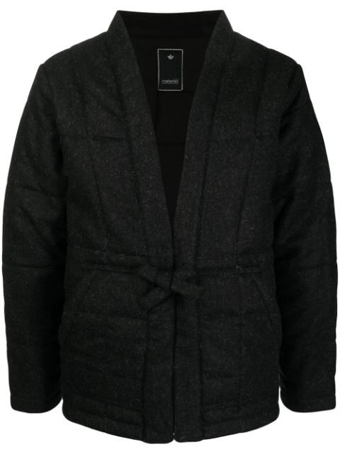 Maharishi padded tie-waist jacket