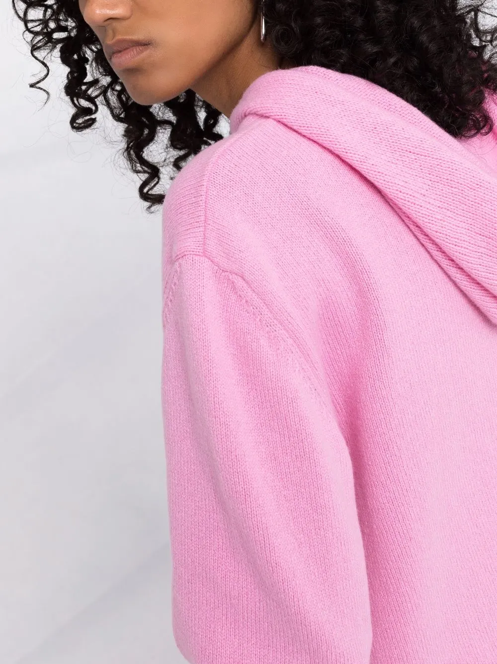 фото Moschino трикотажное худи с логотипом