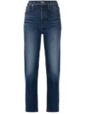 RE/DONE Stove Pipe high-rise jeans - Blue