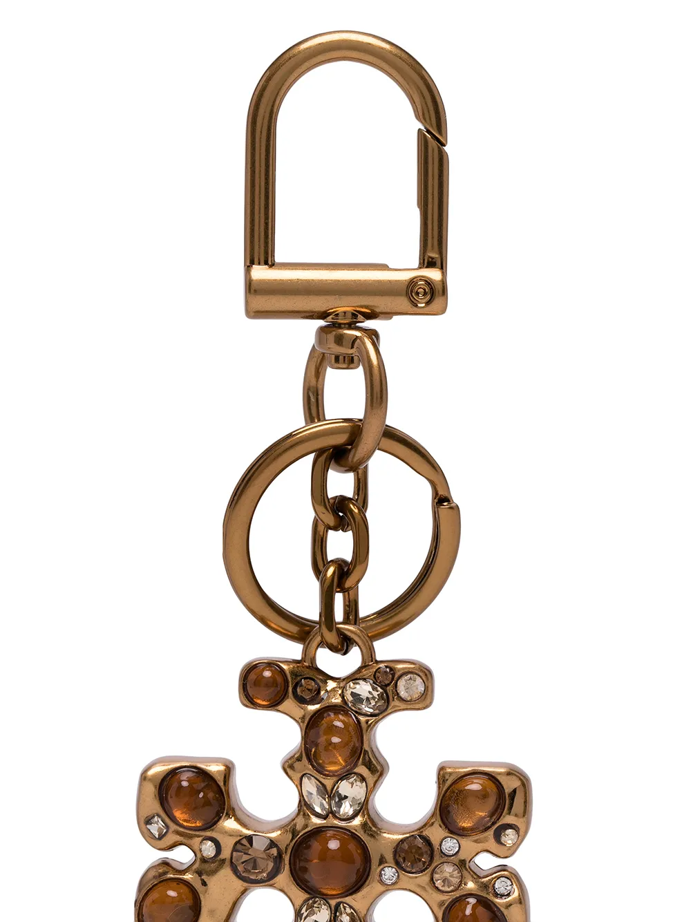 Tory Burch Kira Embellished Keyring - Farfetch