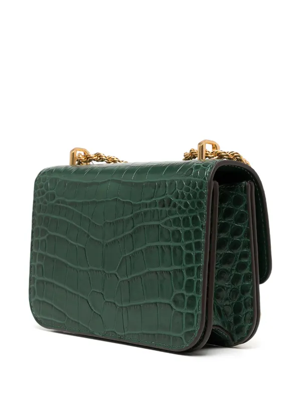 tory burch crocodile purse