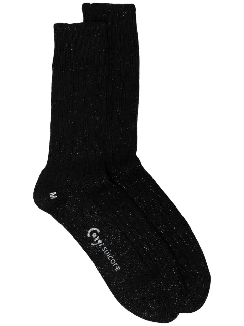 Suicoke calcetines con logo estampado 