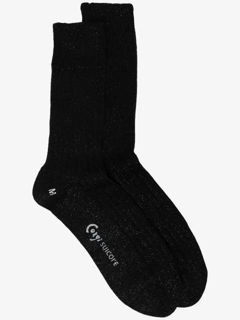 Suicoke calcetines con logo estampado 