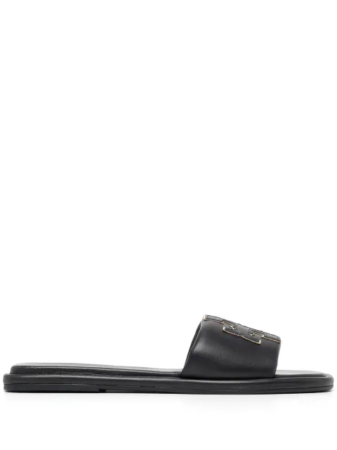 Tory Burch — Double T flat sandals