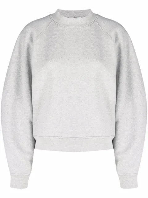 AGOLDE mock-neck cotton sweatshirt 