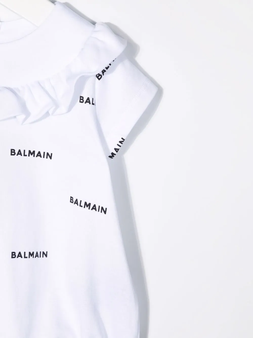 фото Balmain kids комбинезон с вышитым логотипом