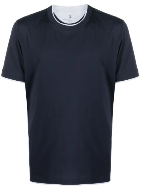 Brunello Cucinelli short-sleeve cotton T-shirt