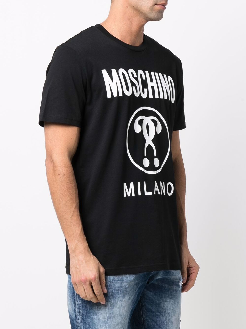 фото Moschino футболка с логотипом