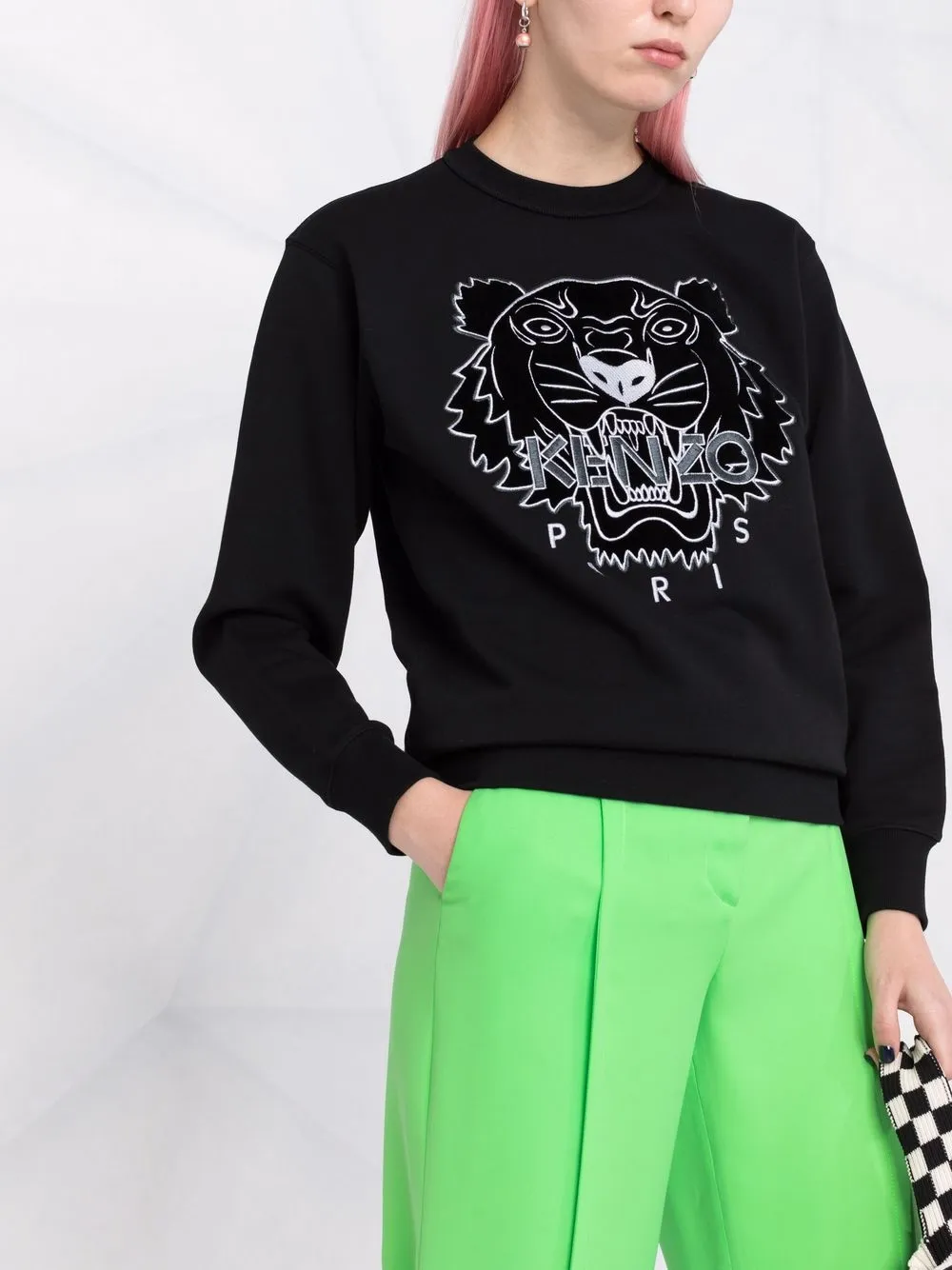 фото Kenzo толстовка с вышивкой