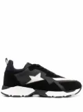 Lorena Antoniazzi panelled lace-up sneakers - Black