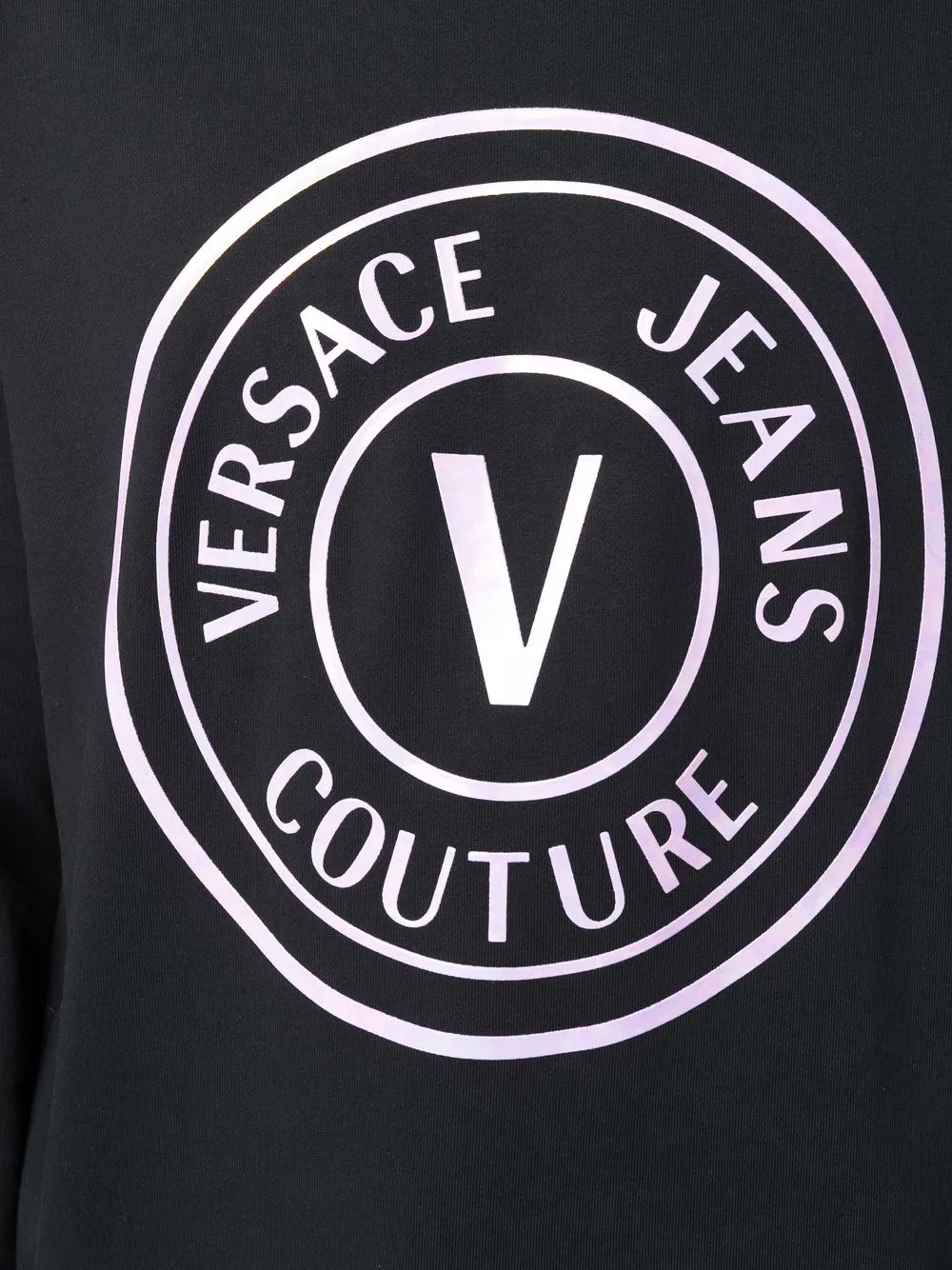 фото Versace jeans couture толстовка с логотипом v-emblem