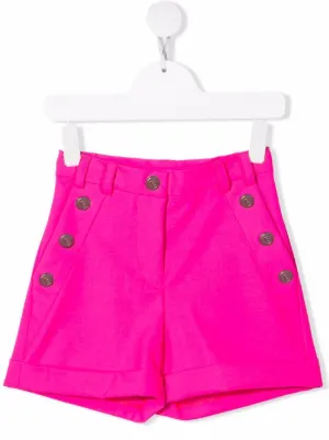 Balmain Kids Girls Smart Shorts - Shop 