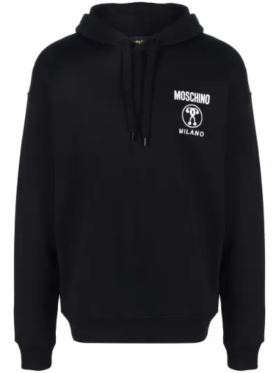 moschino long hoodie