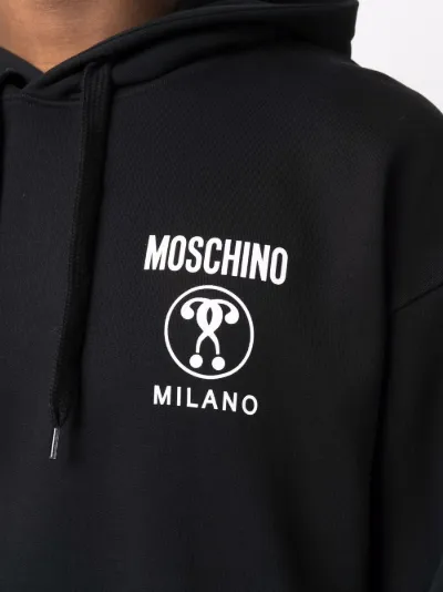 moschino milano hoodie