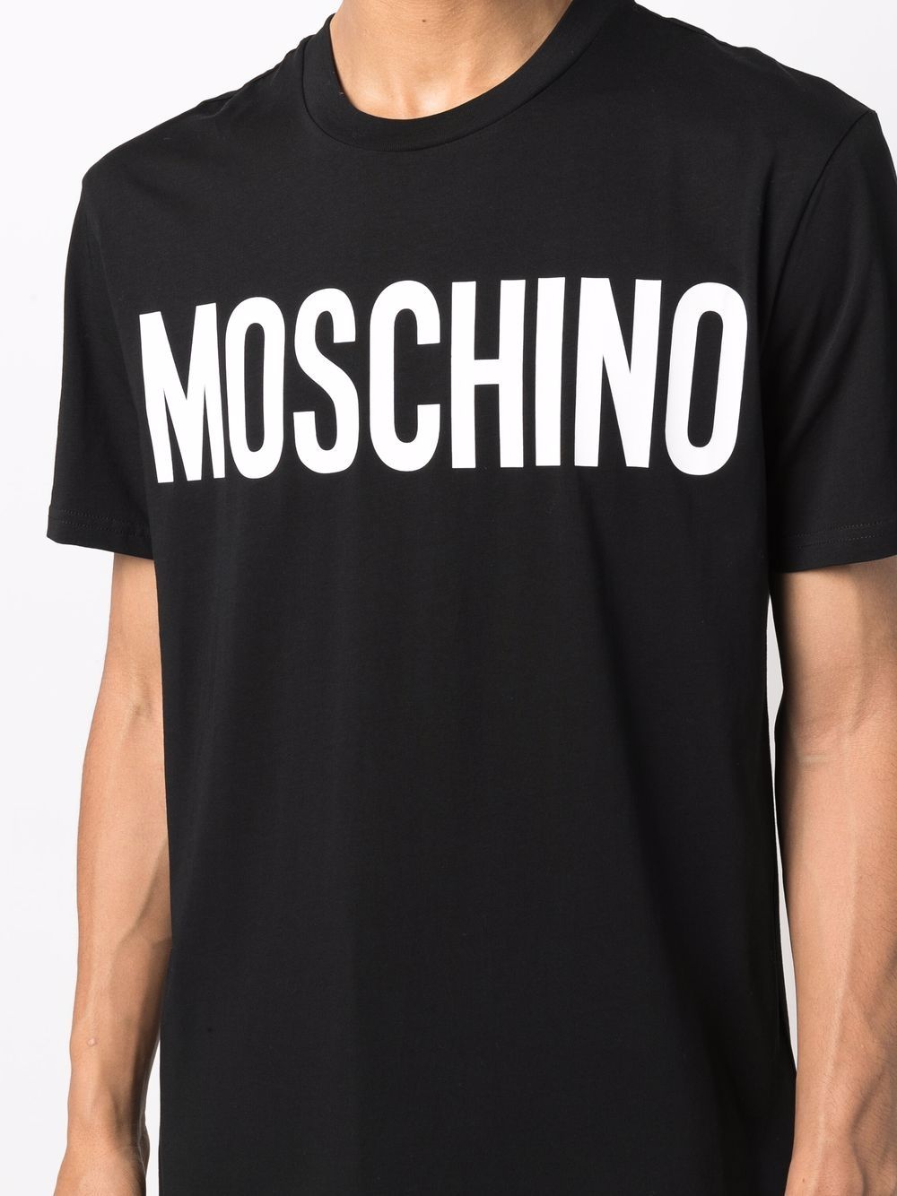 фото Moschino футболка с логотипом