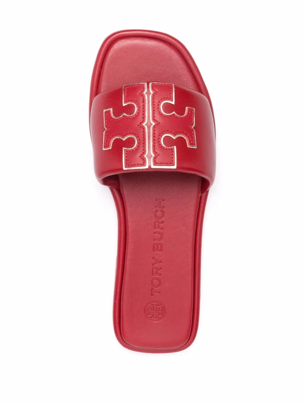 фото Tory burch шлепанцы с логотипом