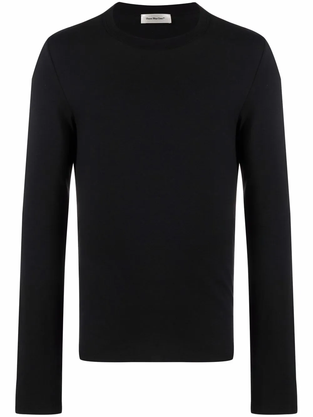 

There Was One thumb hole long-sleeve T-shirt - Black