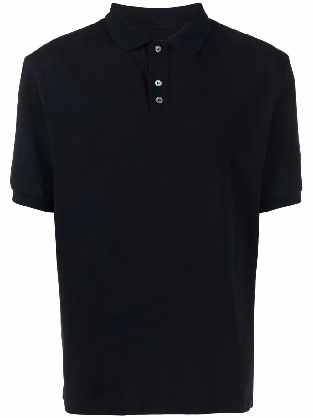 

There Was One playera tipo polo manga corta - Azul