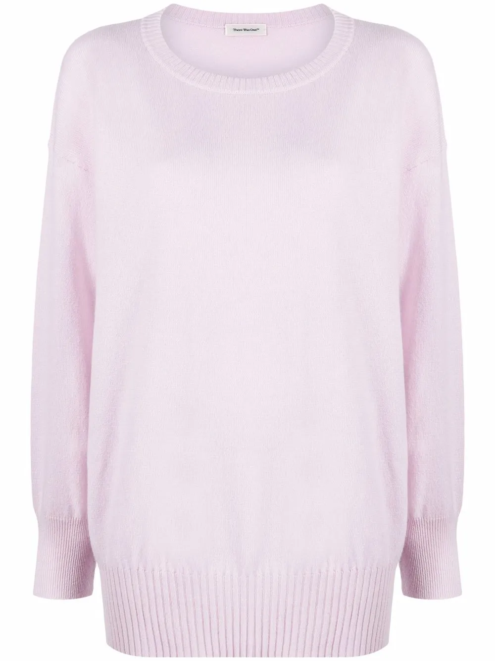 

There Was One loose neck cashmere jumper - Purple