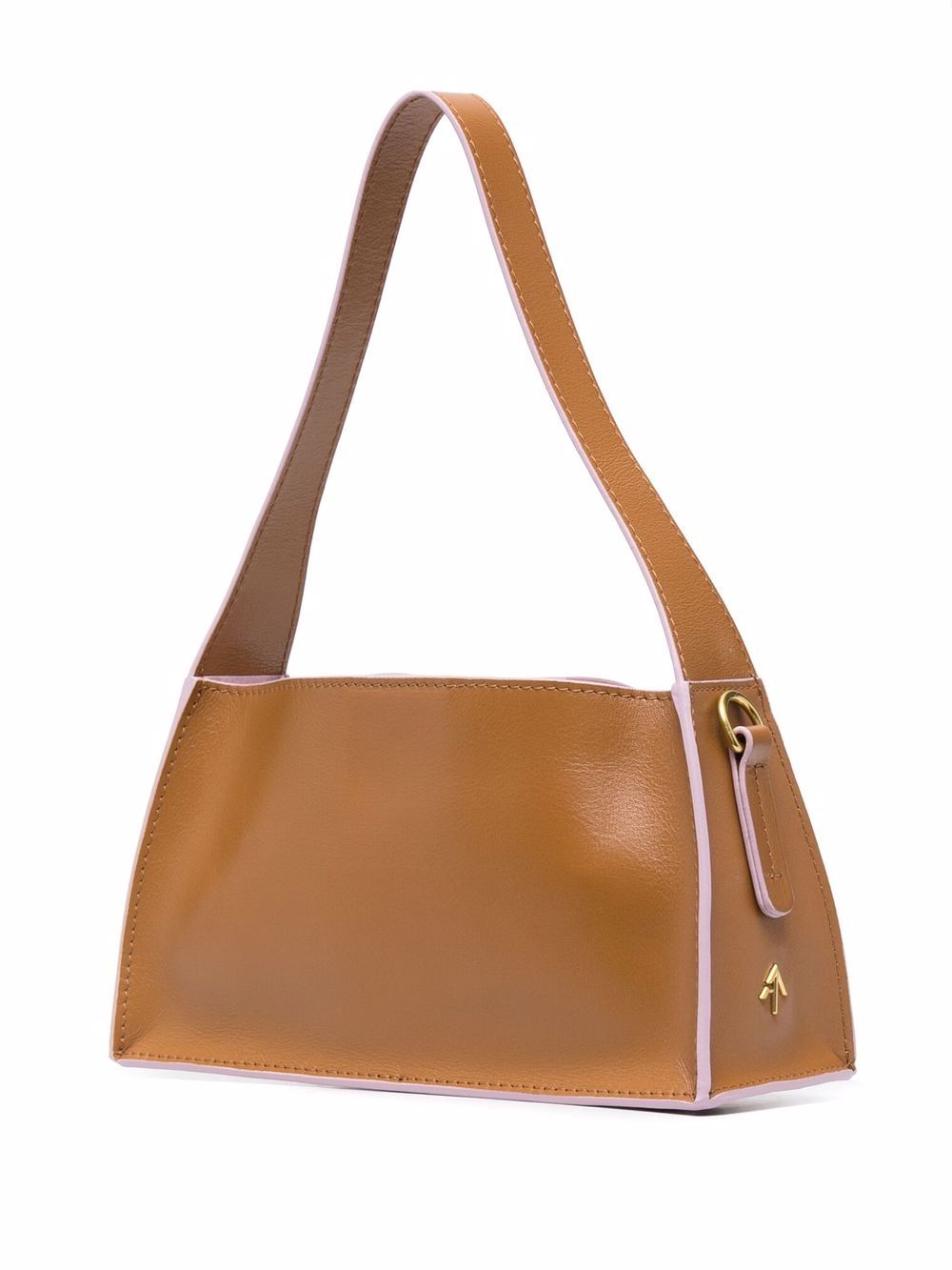 mini Kesme structured bag Brown