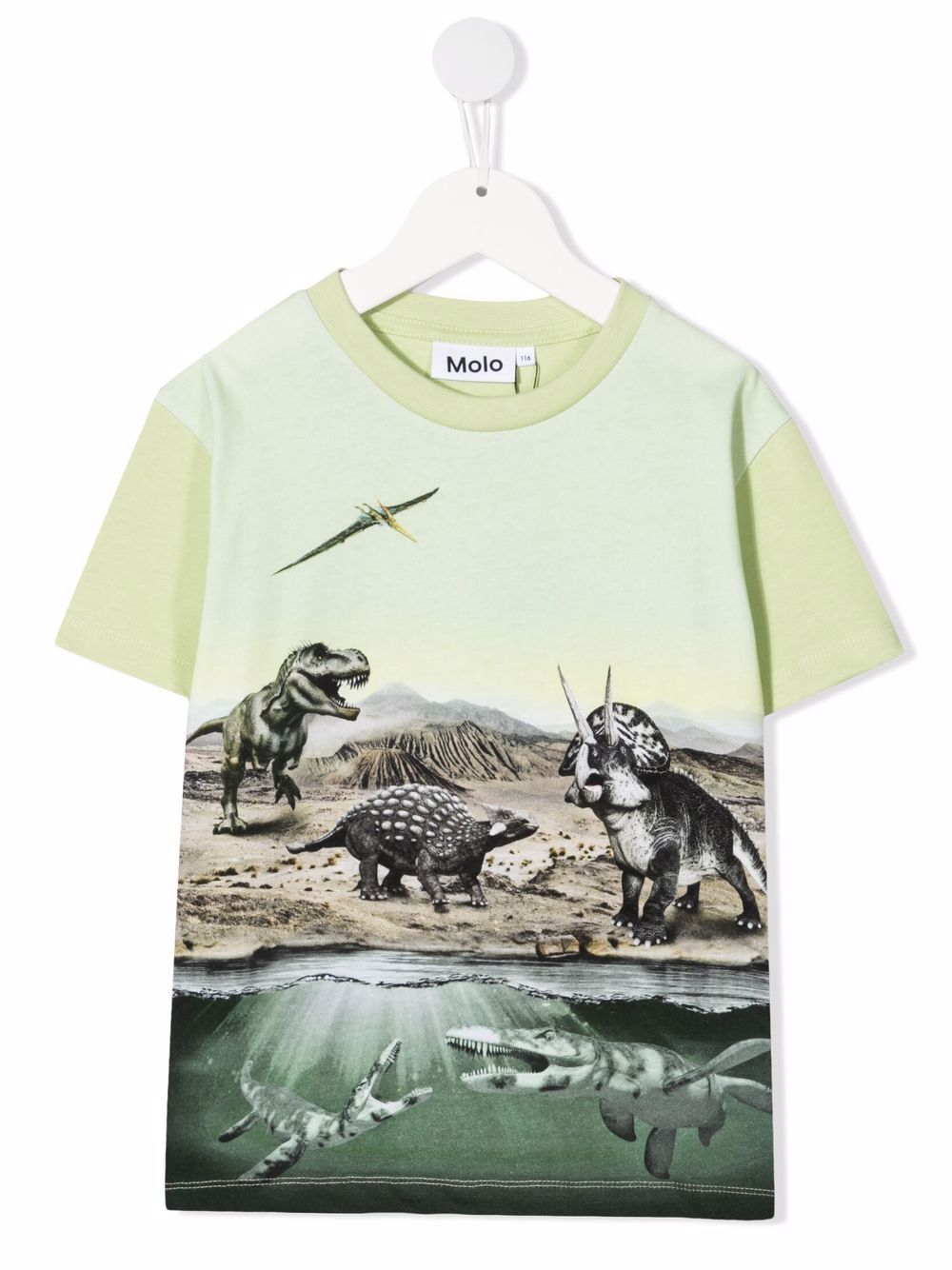 

Molo playera Dino Earth - Verde