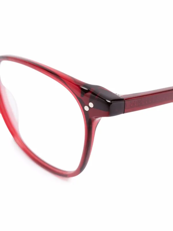 GIGI STUDIOS square-frame Glasses | Red | FARFETCH AO