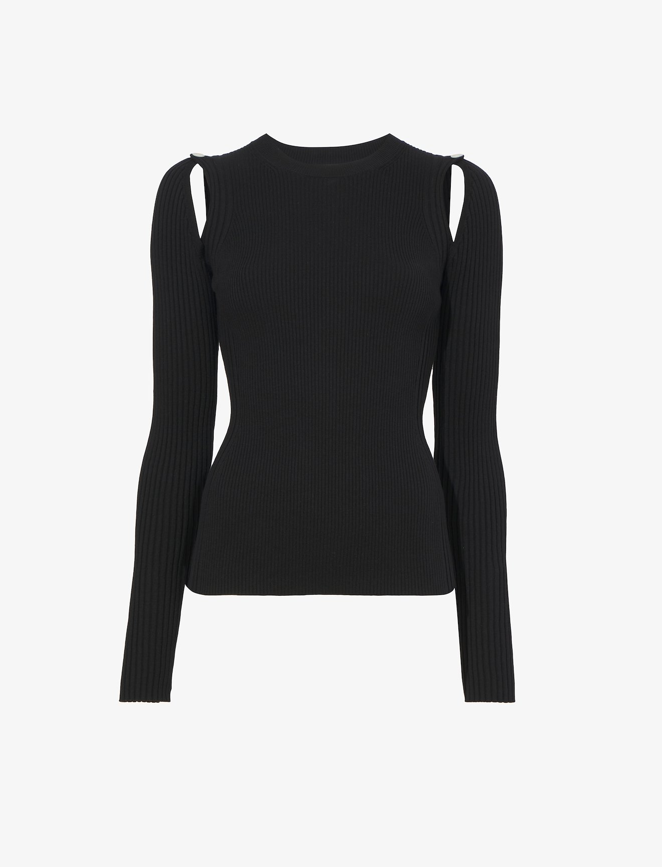 Cotton Cashmere Long Sleeve Sweater #5