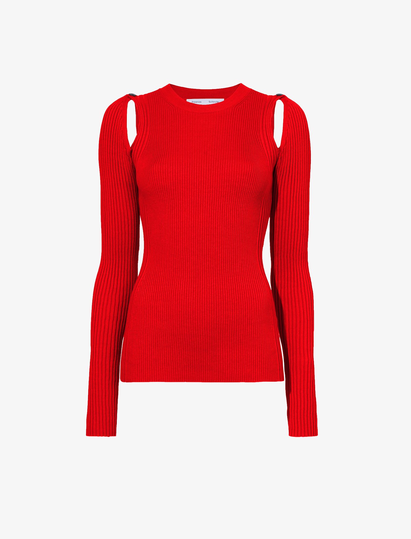 Cotton Cashmere Button Sleeve Sweater #5